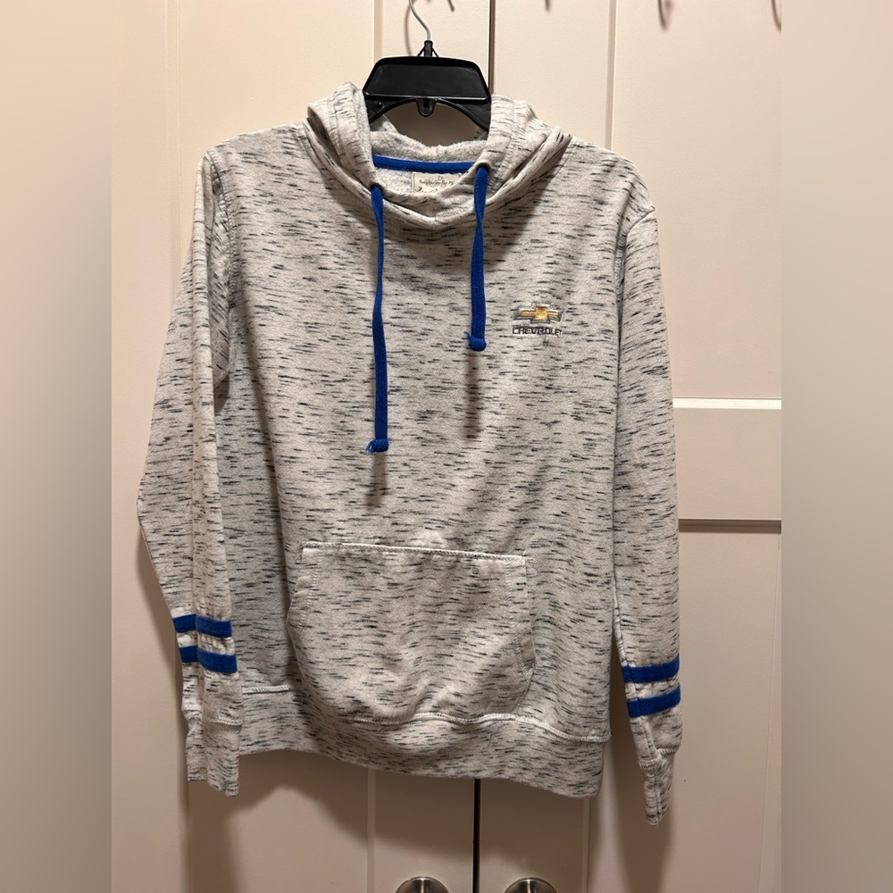 Chevy gray women’s hoodie. Size medium